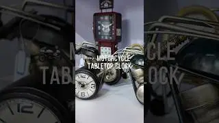 🏍️ Motorcycle Table Clock for Only $6.90?