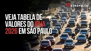 IPVA 2026: confira a tabela de valores-base para ve&iacute;culos de S&atilde;o Paulo
