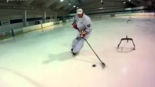 Hardcore Hockey - Behind Legs Under Deke