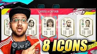 INSANE ICON DRAFT GLITCH! (8 ICONS IN 1 DRAFT) FIFA 20 ULTIMATE TEAM