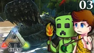ARK Coop #03 : ATTAQUÉS PAR UN CROCODILE GÉANT !