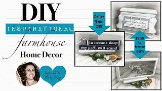 DIY Farmhouse D&eacute;cor | DIY Farmhouse Inspirational D&eacute;cor | DIY Home D&eacute;cor Projects on a Budget