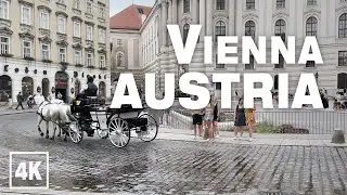 VIENNA Schwedenplatz, Herrengasse to Michaelerplatz &bull; 4K 60fps ASMR Real Time Virtual Walking Tour