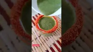 Kachi Keri Shot Drink by Food Version #foodshorts #homemade #foodversion #rawmango #mangorecipe