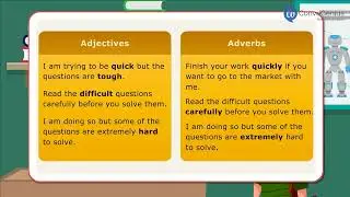 Adjectives and adverbs quick, quickly