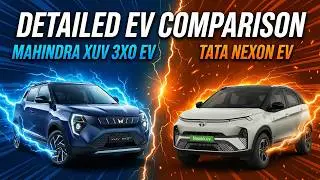 Mahindra XUV 3XO EV vs Tata Nexon EV 45: Nexon Khatre Mein? ⚡️ Detailed Comparison!