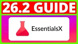How To Download And Install EssentialsX For Minecraft Java Server 26.2 | Minecraft Plugins