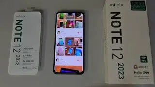 Unboxing & Antutu Benchmark Infinix Note 12 (X676C)