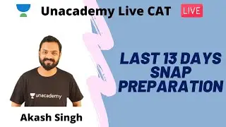 Last 13 days SNAP preparation by Akash Singh