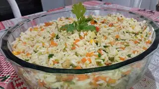 ARROZ A GREGA RECEITA DE NATAL SIMPLES E RÁPIDO DE FAZER 