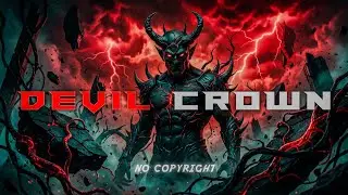 Devil Crown 👑😈 | Dark Rage Drill Beat | No Copyright Background Music