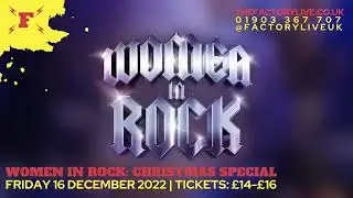 WOMEN IN ROCK // WORTHING // FRI 16 DEC 22