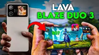 Lava Blaze Duo 3 BGMI Test🔥Dual Display + 90 FPS?😱 Lava Blaze Duo 3 Review
