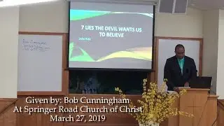 Seven Lies the Devil Wants us to Believe