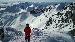 Skittentinden 1042m. Kvaløya, Tromsø