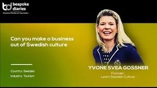 Can you make a business out of Swedish culture