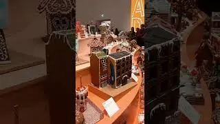 Pepparkakshus-utst&auml;llning | gingerbread house exhibition | ArkDes, Skeppsholmen, Stockholm, Sverige