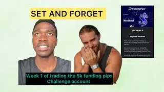 Set and forget trading strategy / best setup for the week (challenge week1)