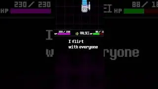 I flirt with everyone | #deltarune #highlight #funny #tobyfox #chapter4 #kris