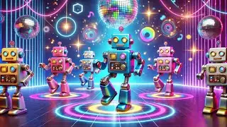 Robot Dance Party: Fun with Disco Beats For Kids