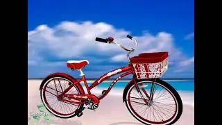Beach Cruiser Basket Liner by GreenLine Bicycles.wmv