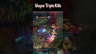 How did Ivern survive at the end? 😳#leagueoflegends #leagueclips #lol #aram  #vayne #triplekill