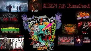 Dogma rankes all 10 HHN 33(2024) Houses | Universal Halloween Horror Nights