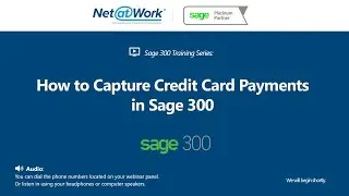 Sage 300 Tips: How to Capture Credit Card Payments in Sage 300