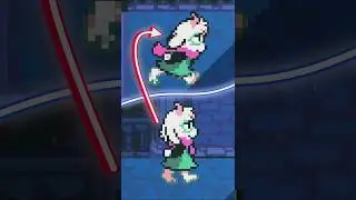 Kris' New Running Animation is HILARIOUS 💫 Deltarune Chapter 4 Fan Mods Shorts #deltaruneshorts