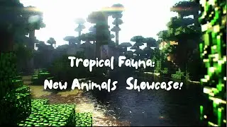 Tropical Fauna Beta 3 New Animals Showcase!