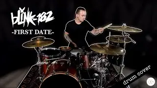 Jerrid Boutto - Blink 182 - First Date (One Take Drum Cover)