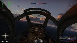 P-39-N-0  vs bf109 E doog fight 