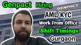 Genpact Hiring AML/KYC 💯 | Genpact Gurgaon | Genpact Openings For AML/KYC | Neeraj Bhatia Vlogs