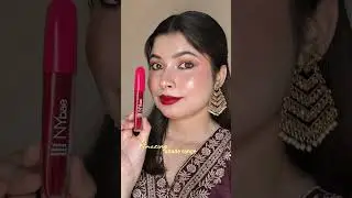 NYBae Velvet Mousse Lipsticks at ₹200 #lipsticks #lipstickswatch #mattelipstick #mattelips #makeup