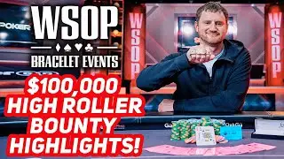 David Peters Wins $1,4 Million in 2022 WSOP Bounty High Roller!