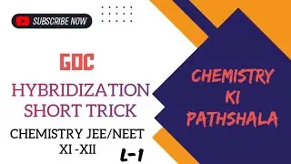 HYBRIDIZATION//SHORT TRICK HINDI ENGLISH NH3