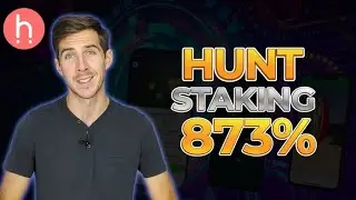 This is the most profitable Hunt coin STAKING ever 🚀 stake HUNT crypto