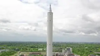 28.9.1990: Bremer Fallturm wird eingeweiht