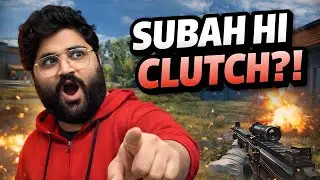 BGMI LIVE 🔴 | Subah Subah 1v4 Try 🔥 | Hindi