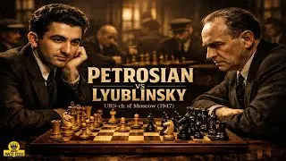 Tigran Petrosian vs Viktor Lyublinsky♟️URS-Championship Sf Moscow (1947)