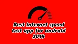 Best internet speed test app for android | By Pro Tutorials BD