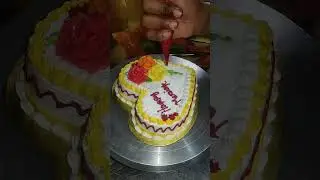 Heart❤️ shape cake❤️😋🧁 decoration video recipe🎁 #cake #bagerhatcake #vanilla #কেকরেসিপি #birthday