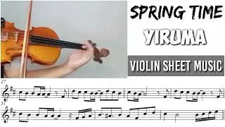 Free Sheet || Spring Time - Yiruma || Violin Sheet Music