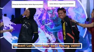 Full Interview Udil Ketemu Mantan Teamnya ONIC!!! Sanz Belike Gabisa Bahasa Inggris Gua Dil WKWKWK