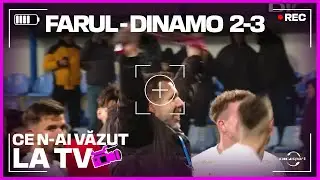 Remontada și bucurie fără margini! Farul - Dinamo: Ce n-ai văzut la TV!