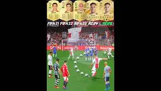 Antony Free Kicks Evolution From FIFA 21 To EA FC 25 #antony #antonysantos #fc25 #freekickgoals