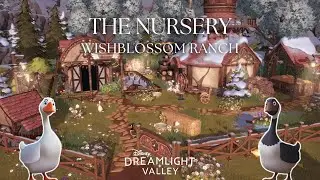 🪿🐴🦌 The Nursery | Wishblossom Ranch | Disney Dreamlight Valley Build