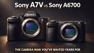 Sony A7V против Sony A6700: битва полнокадровых и APS-C камер!