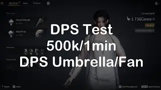[Where Winds Meet] 500k in 1 minute Buffless DPS Umbrella/Fan