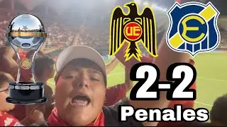 Reacción desde el estadio copa sudamericana unión española vs Everton